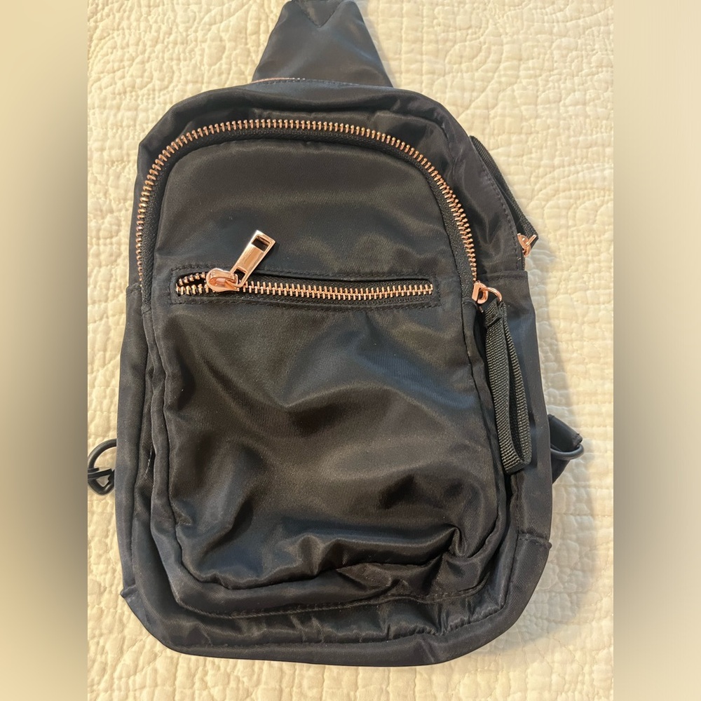 Black crossbody bag